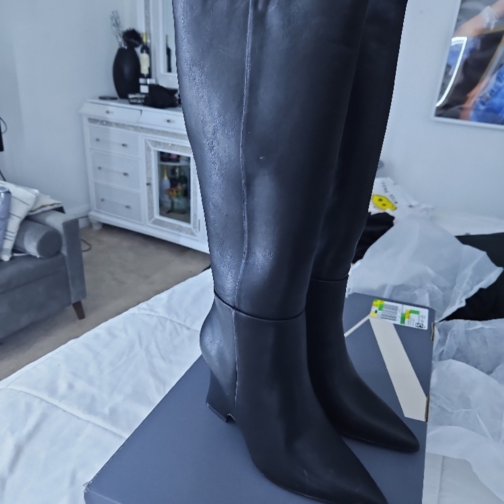 Black Over the Knee Boots